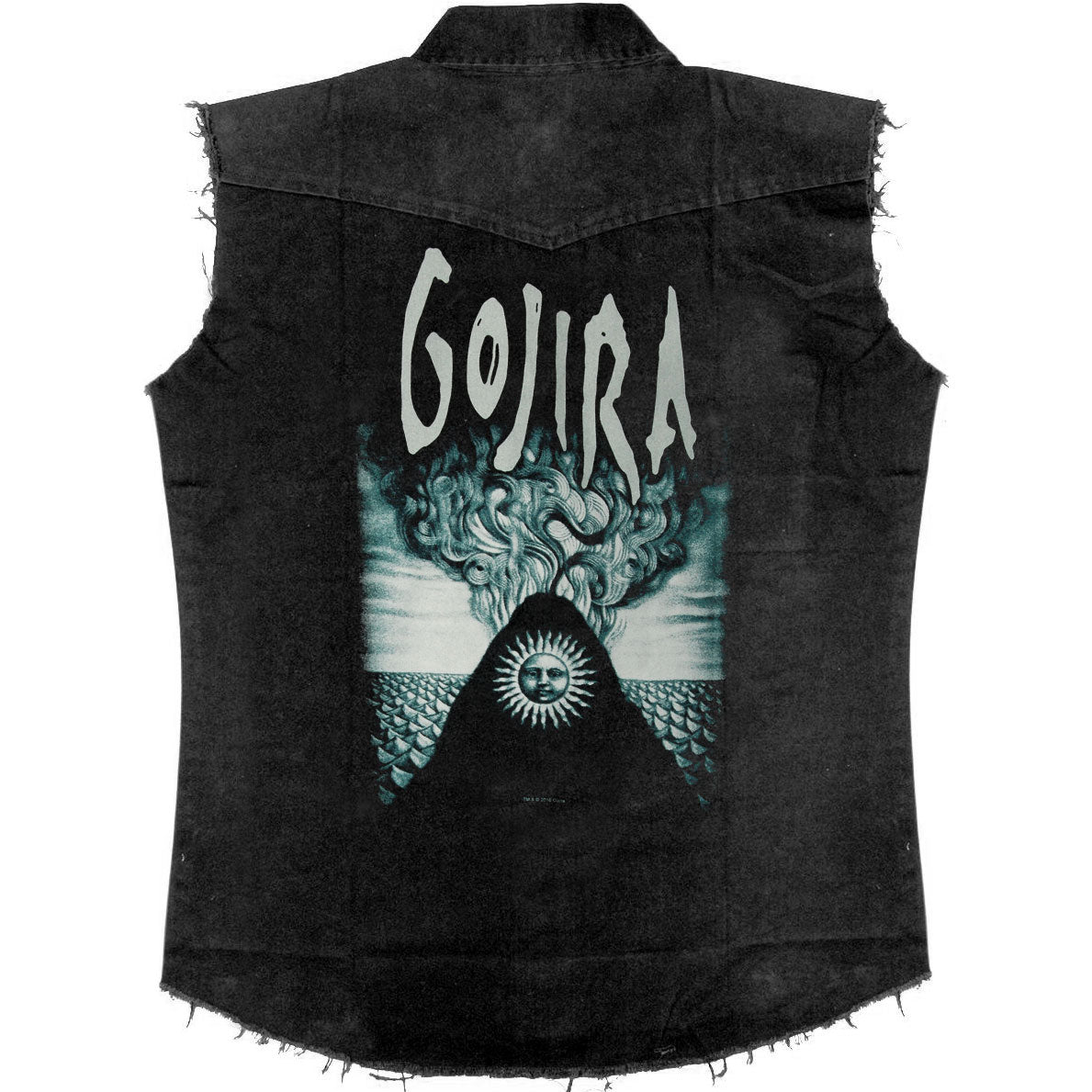 Gojira Magma Work Shirt Back