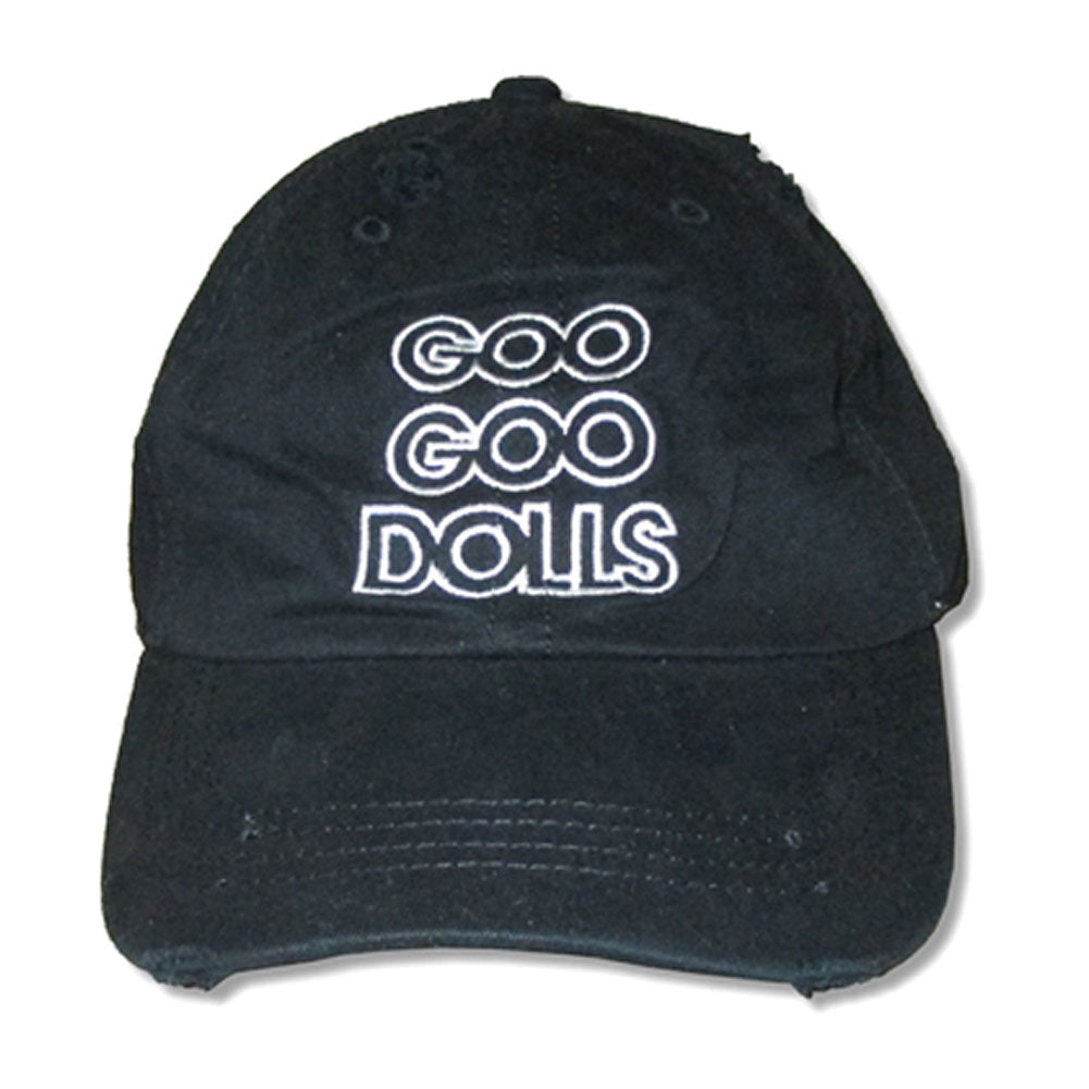 Goo Goo Dolls Outline Logo Baseball Cap Front