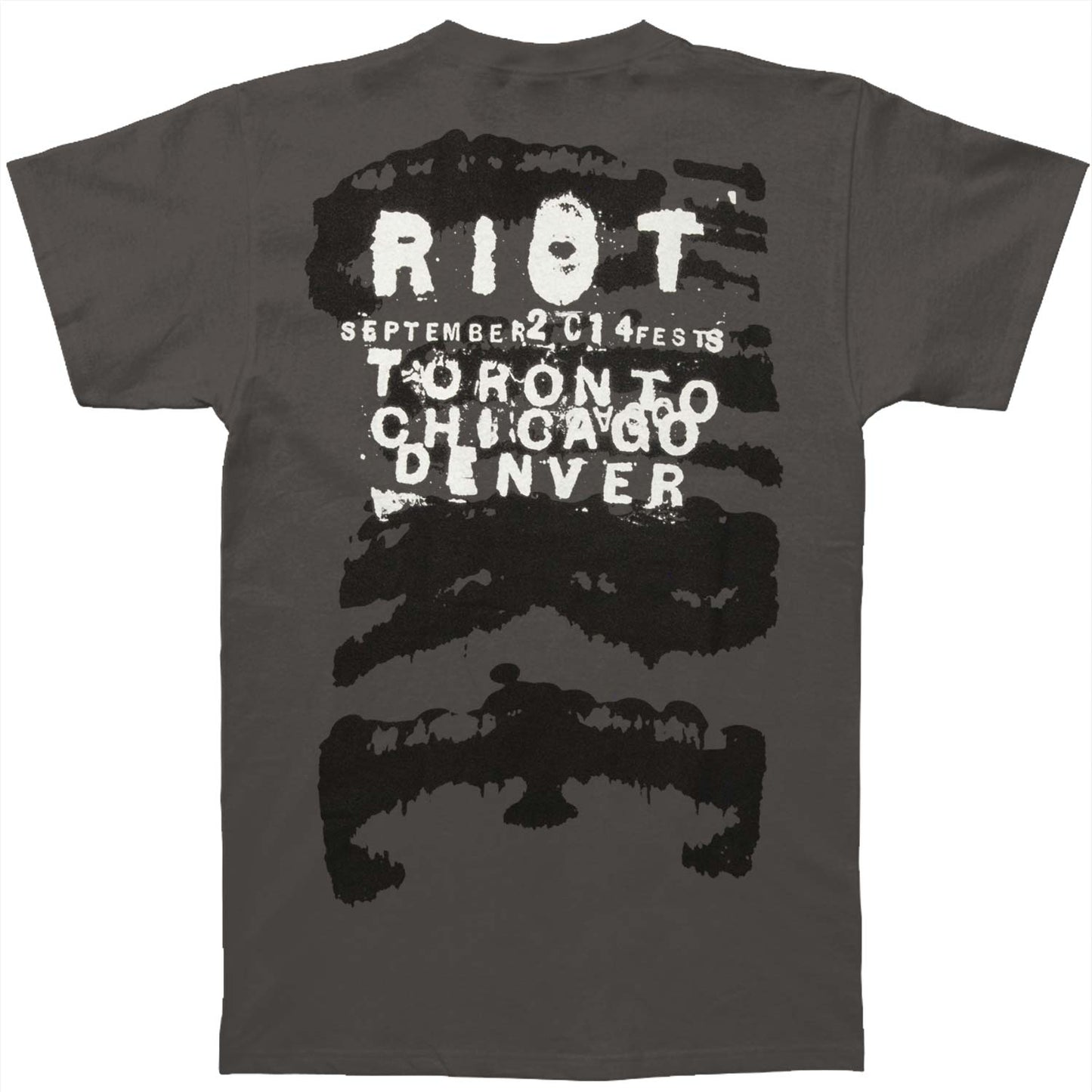 Cure Riotfest 2014 Tour T-shirt