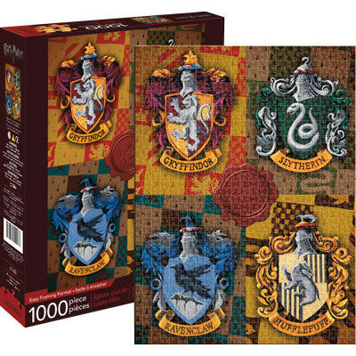 Harry Potter Crests Puzzle Front