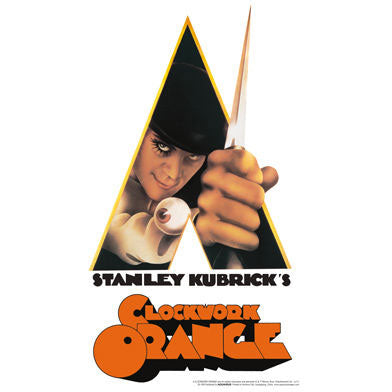 Clockwork Orange Knife Tin Concert Sign