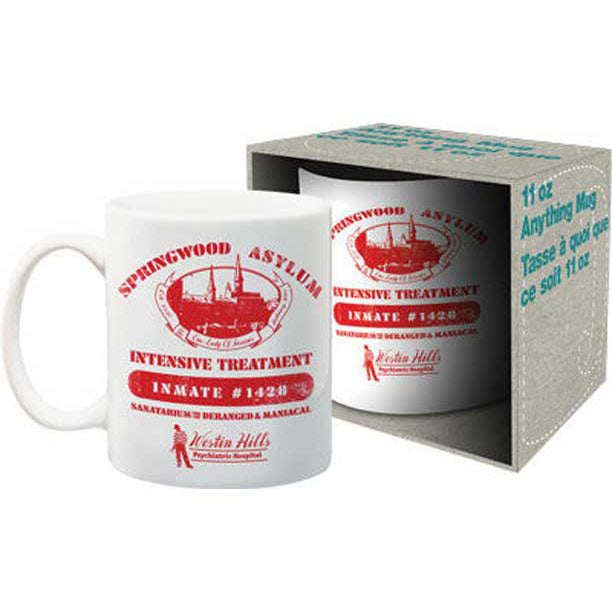 Nightmare On Elm Street Asylum Coffee Mug Front