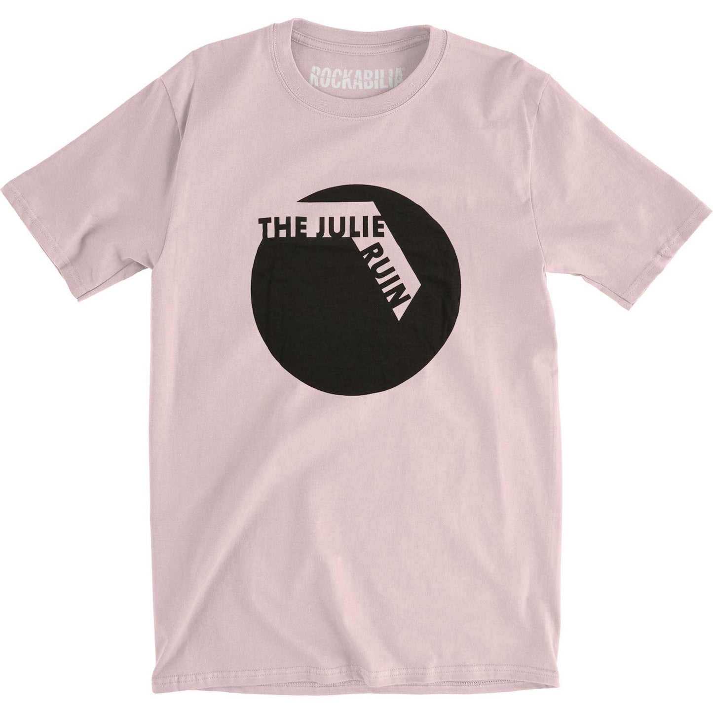 Julie Ruin Black Circle Slim Fit T-shirt Front