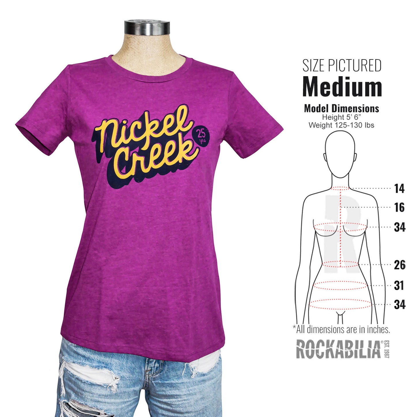 Nickel Creek Retro Junior Top Alt 3