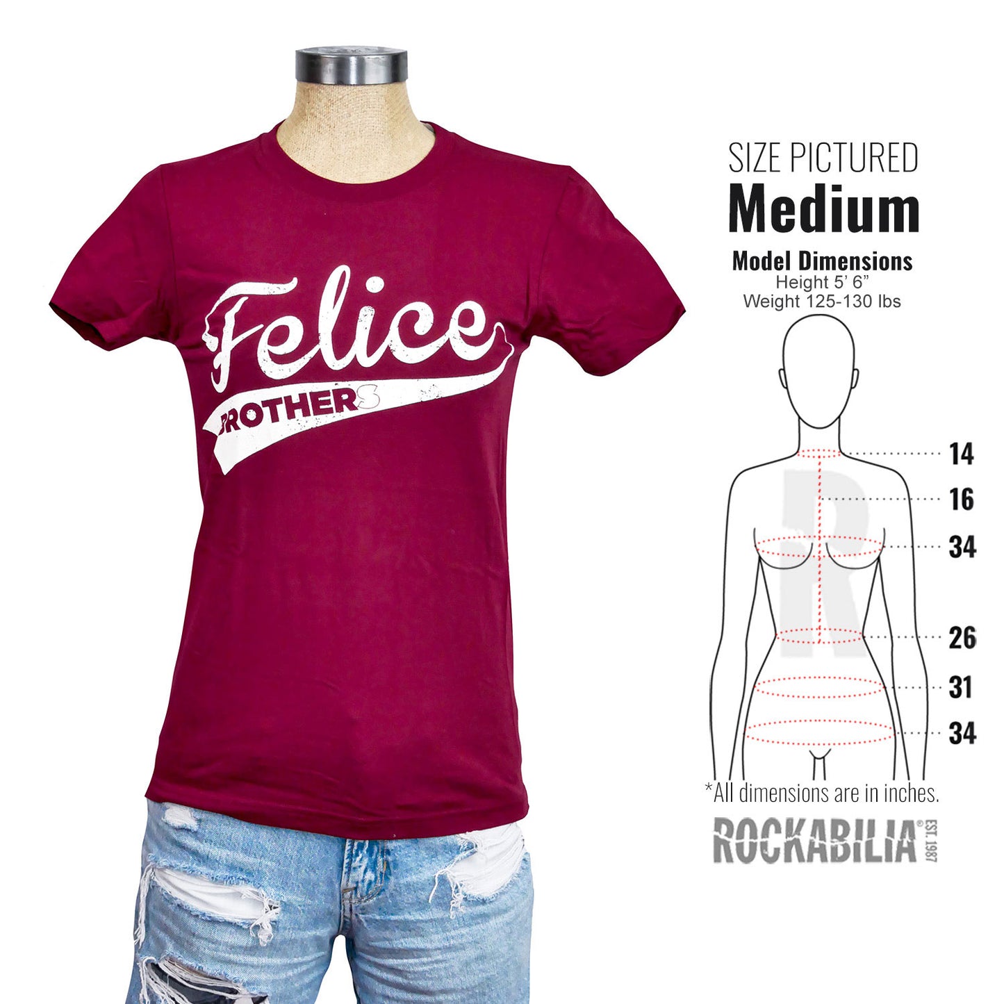 Felice Brothers Girl's Slugger Junior Top Alt 3