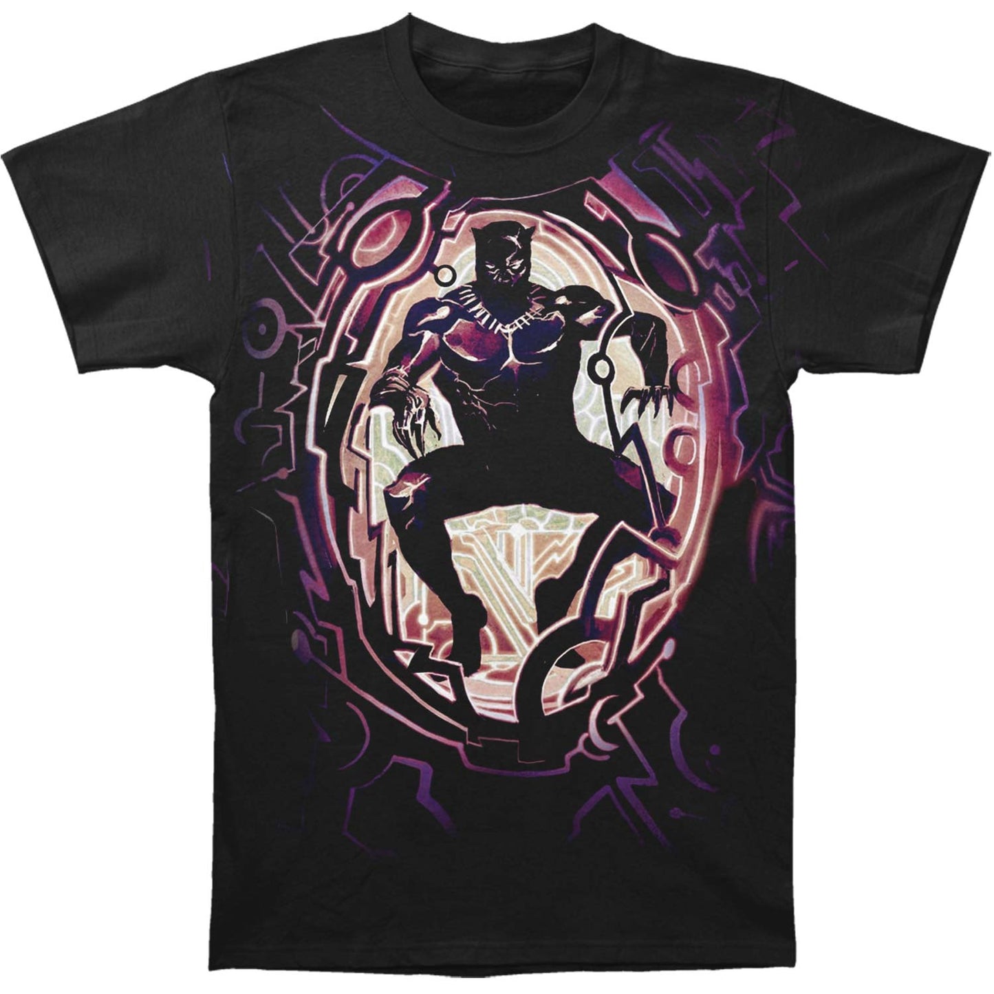 Black Panther Hulkbuster Slim Fit T-shirt Front
