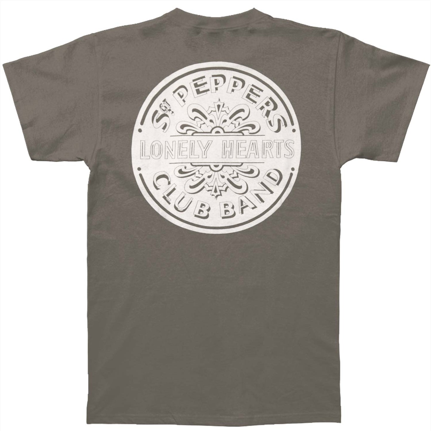 Beatles SPLHCB With Drum Slim Fit T-shirt Back