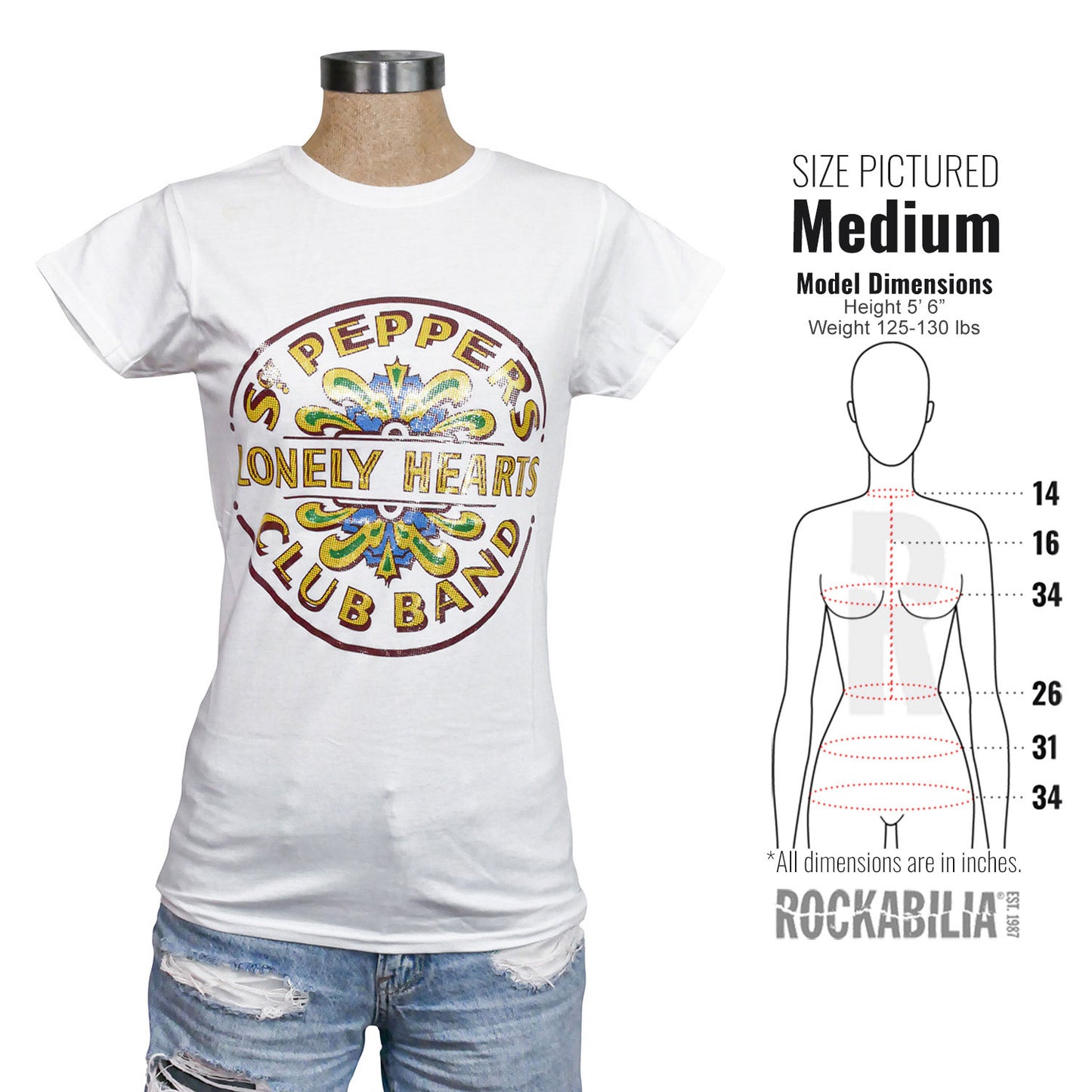 Sgt Pepper Drum Soft Junior Top