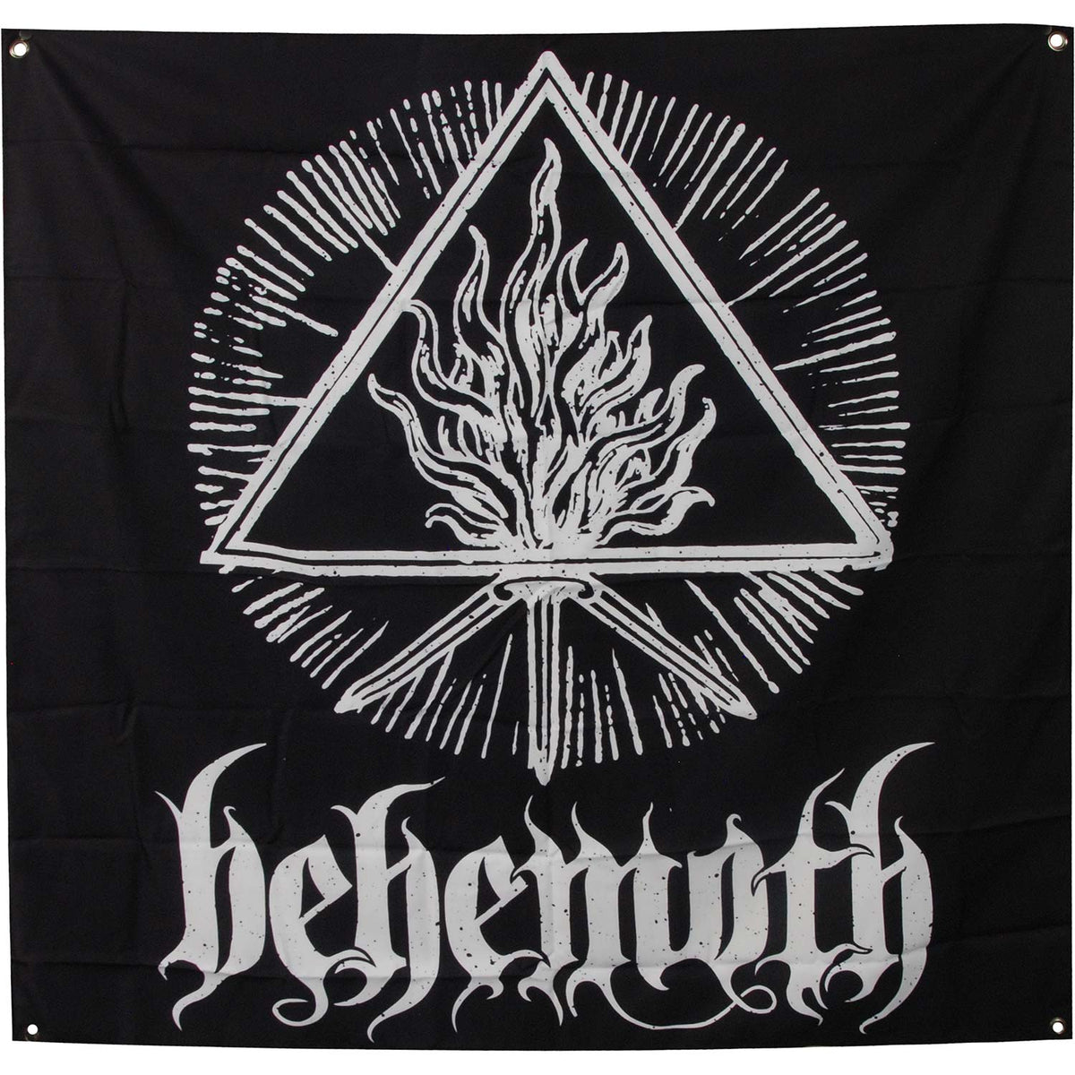 Behemoth White Sigil Flag Poster Flag Front