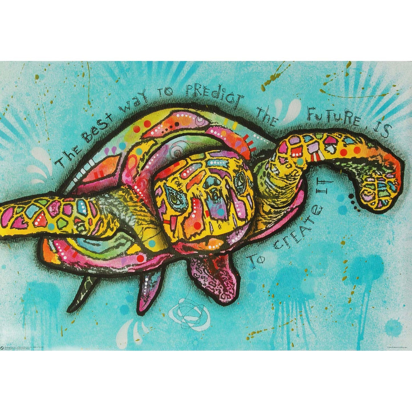 Dean Russo Turtle Domestic Poster