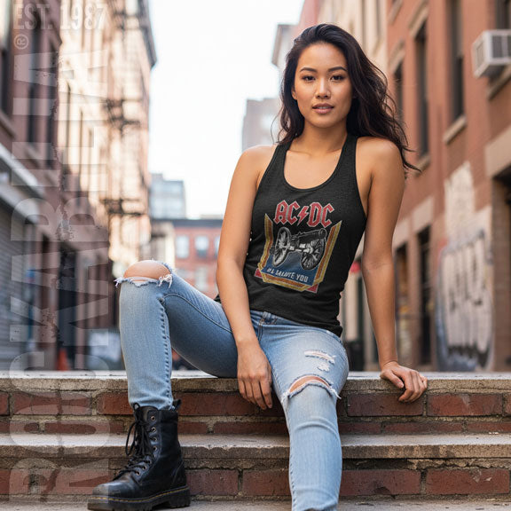 AC/DC We Salute You Womens Tank Alt 2