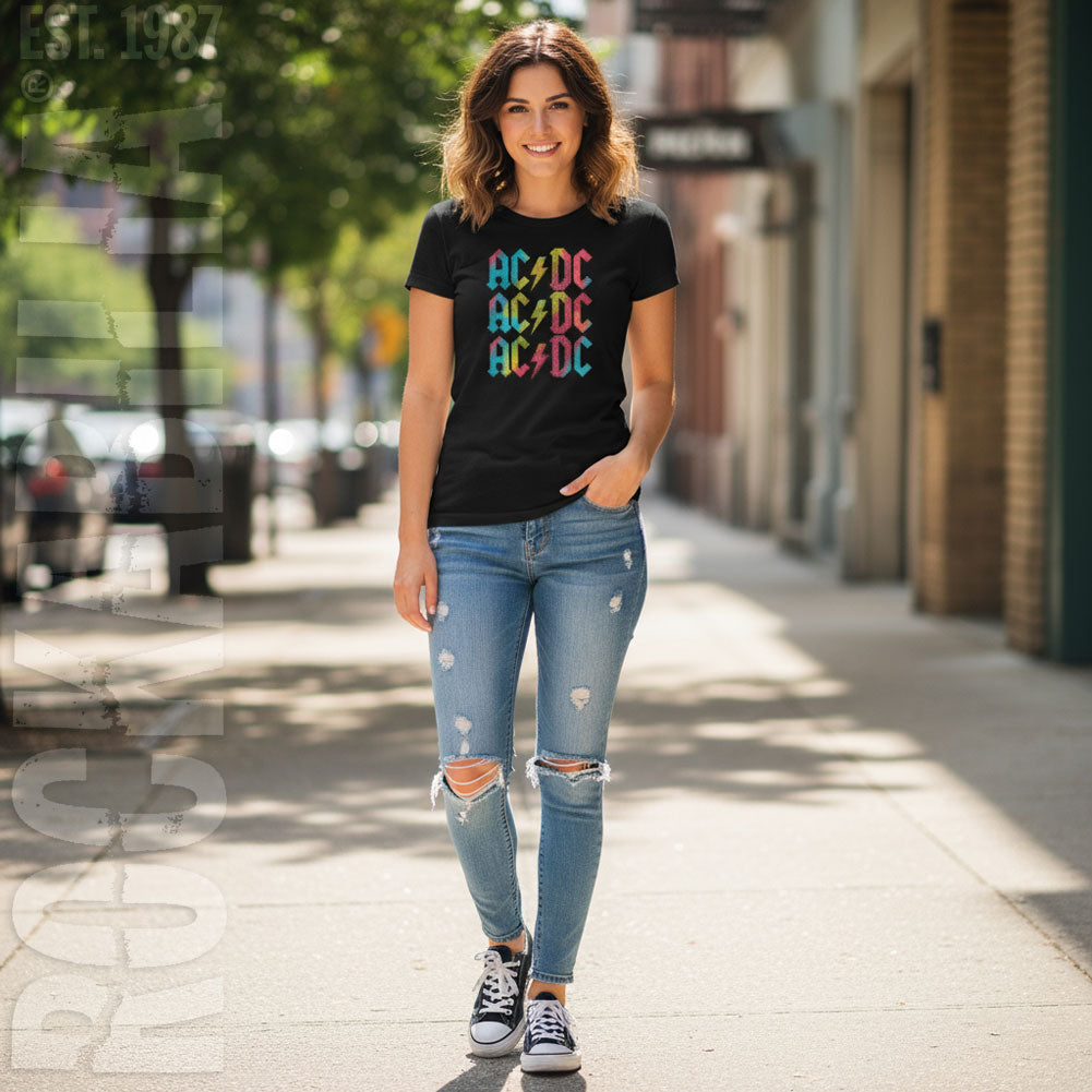 AC/DC Multicolor Junior Top Alt 2