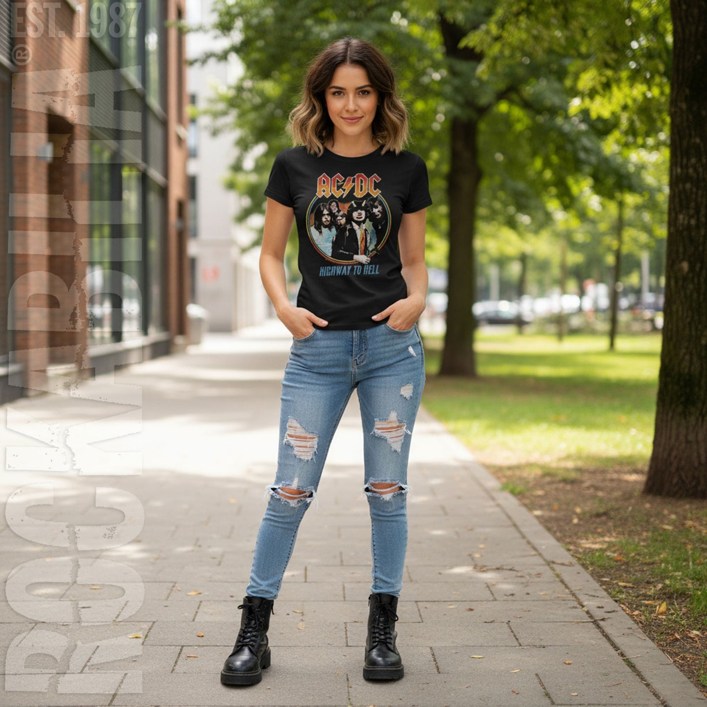 AC/DC Highway To Hell Junior Top Alt 2
