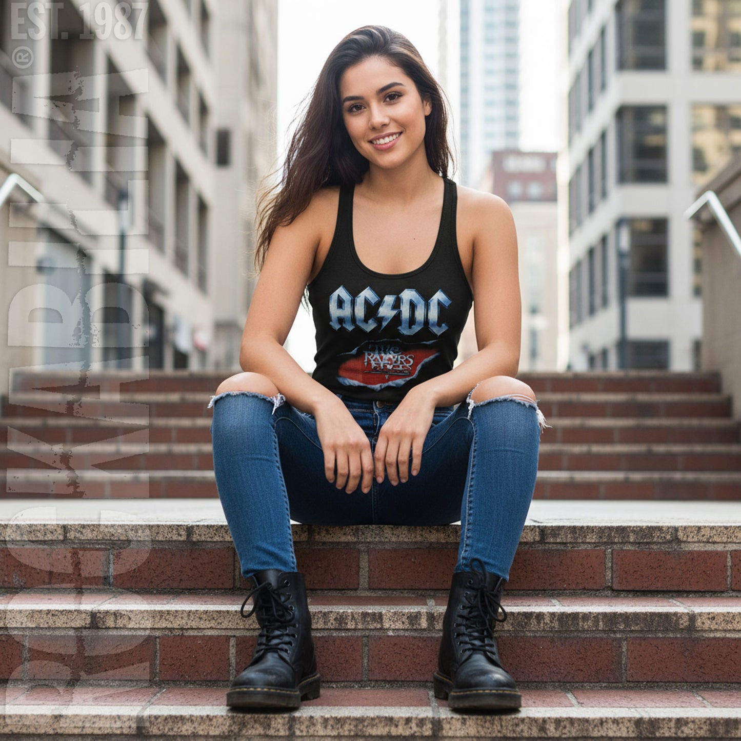 AC/DC Razors Womens Tank Alt 2