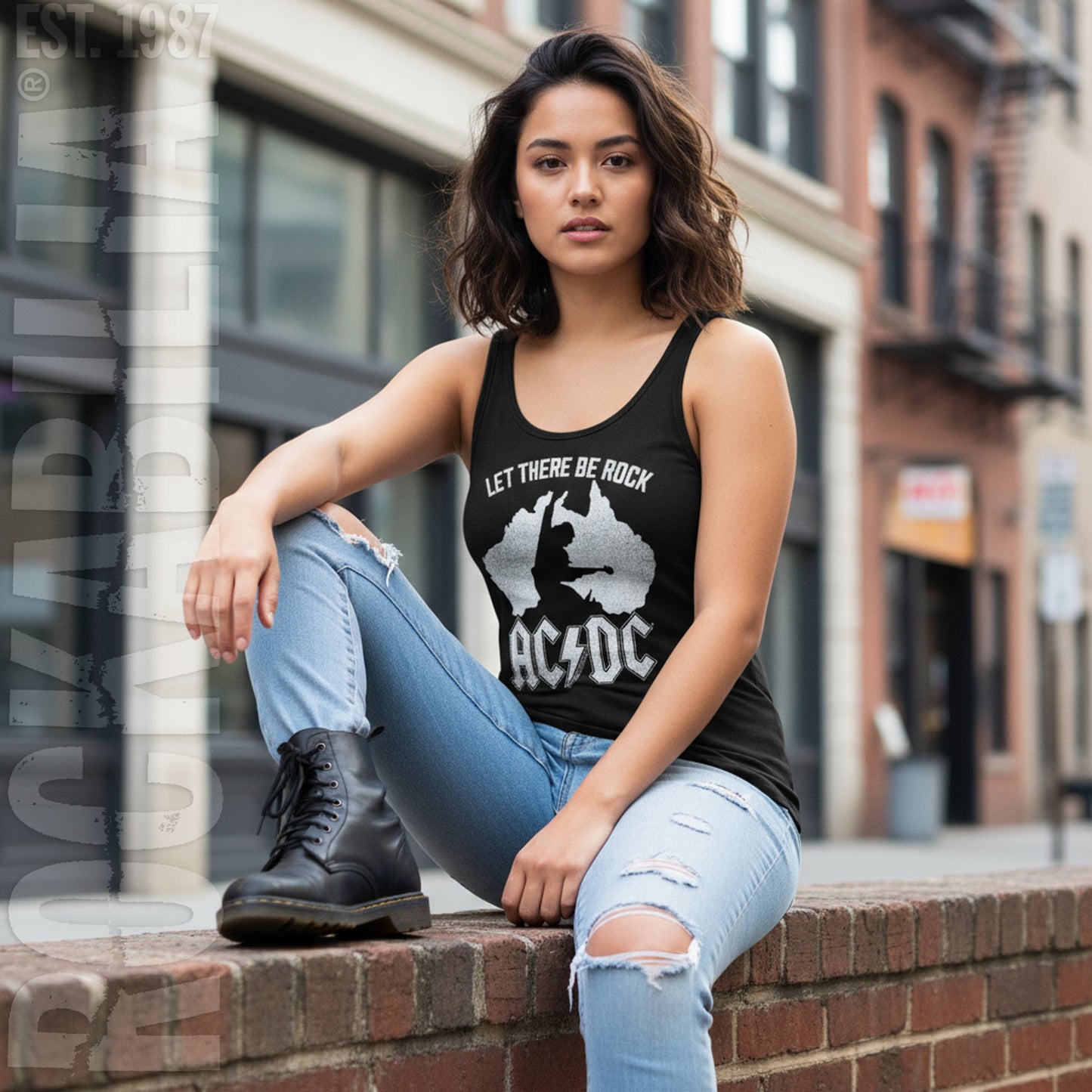 AC/DC Australia Womens Tank Alt 2