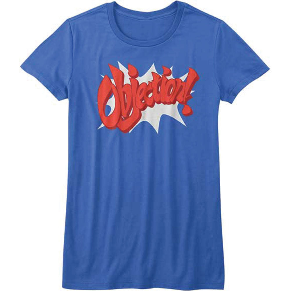 Ace Attorney Objection Soft Junior Top Front