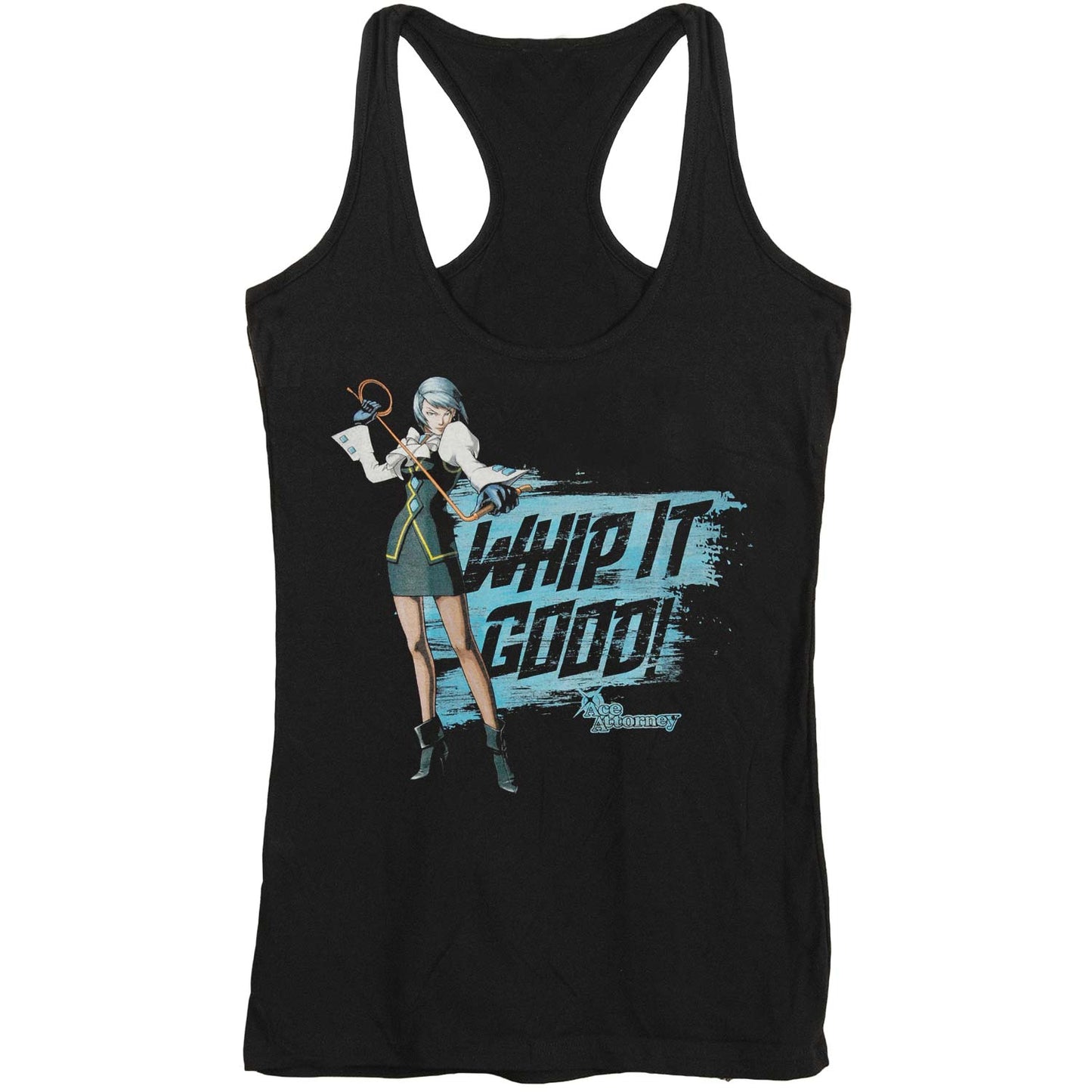 Ace Attorney Whip It Womens Tank Front