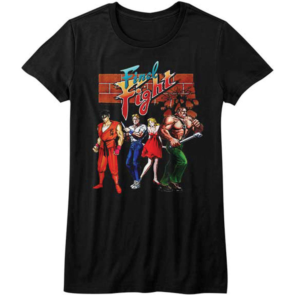 Final Fight (Video Game) FF Gang Soft Junior Top Front