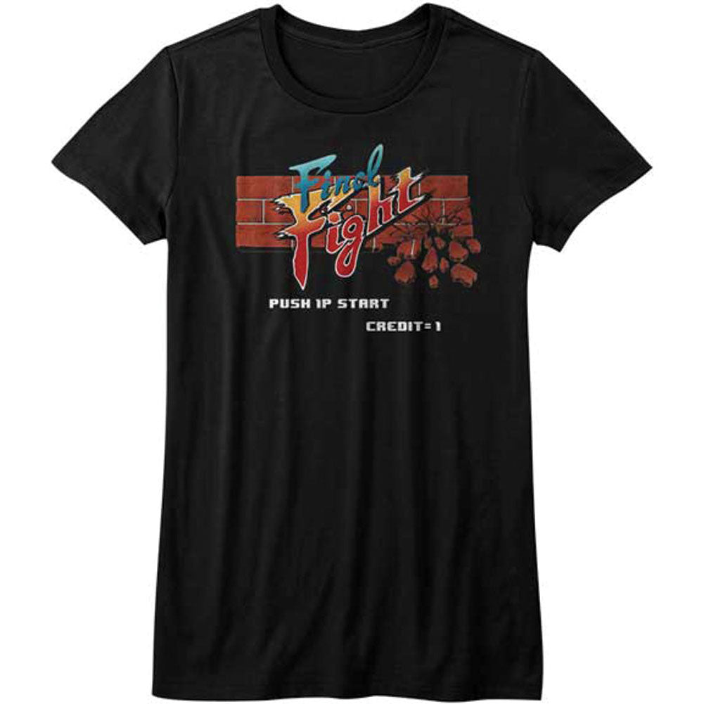 Final Fight (Video Game) Arcade Soft Junior Top Front