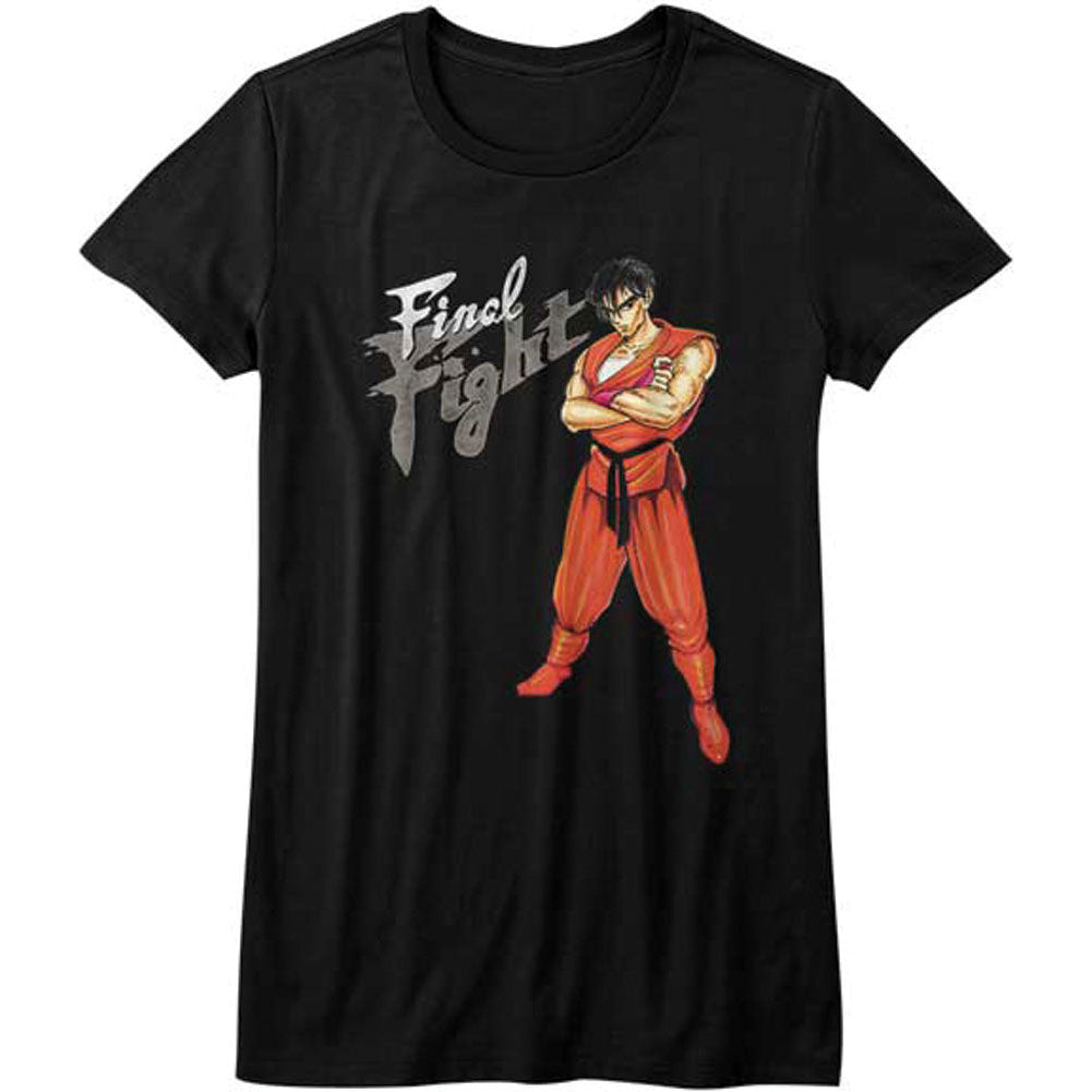 Final Fight (Video Game) Guy Soft Junior Top Front