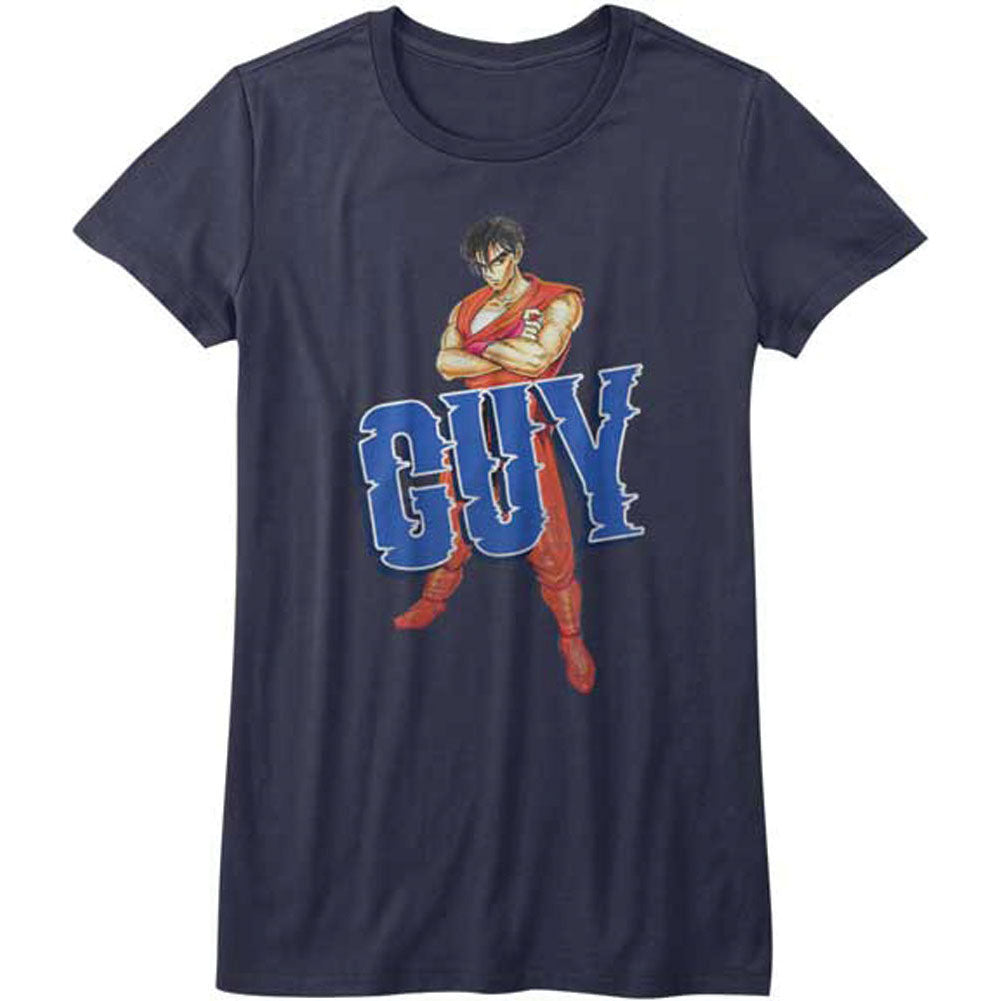 Final Fight (Video Game) Guy Soft Junior Top Front