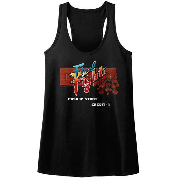 Final Fight (Video Game) Arcade Womens Tank Front