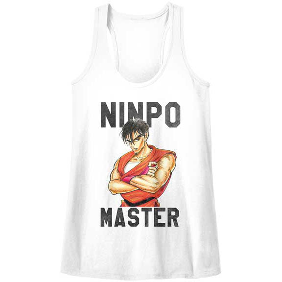Final Fight (Video Game) Ninja Skills Womens Tank Front