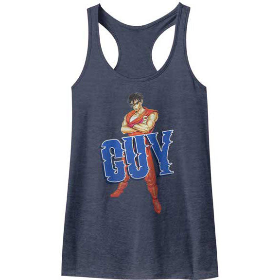 Final Fight (Video Game) Guy Womens Tank Front