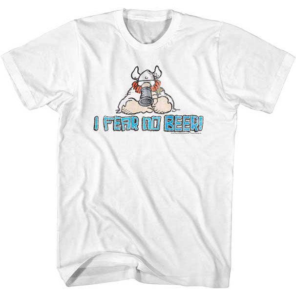 Hagar The Horrible I Fear No Beer Slim Fit T-shirt Front