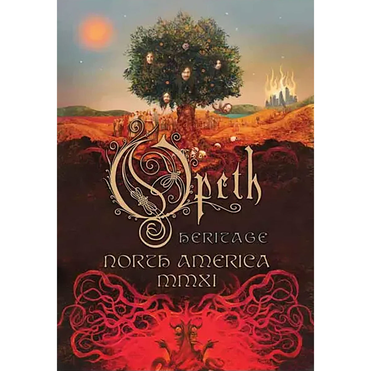 Opeth Heritage Import Poster Front
