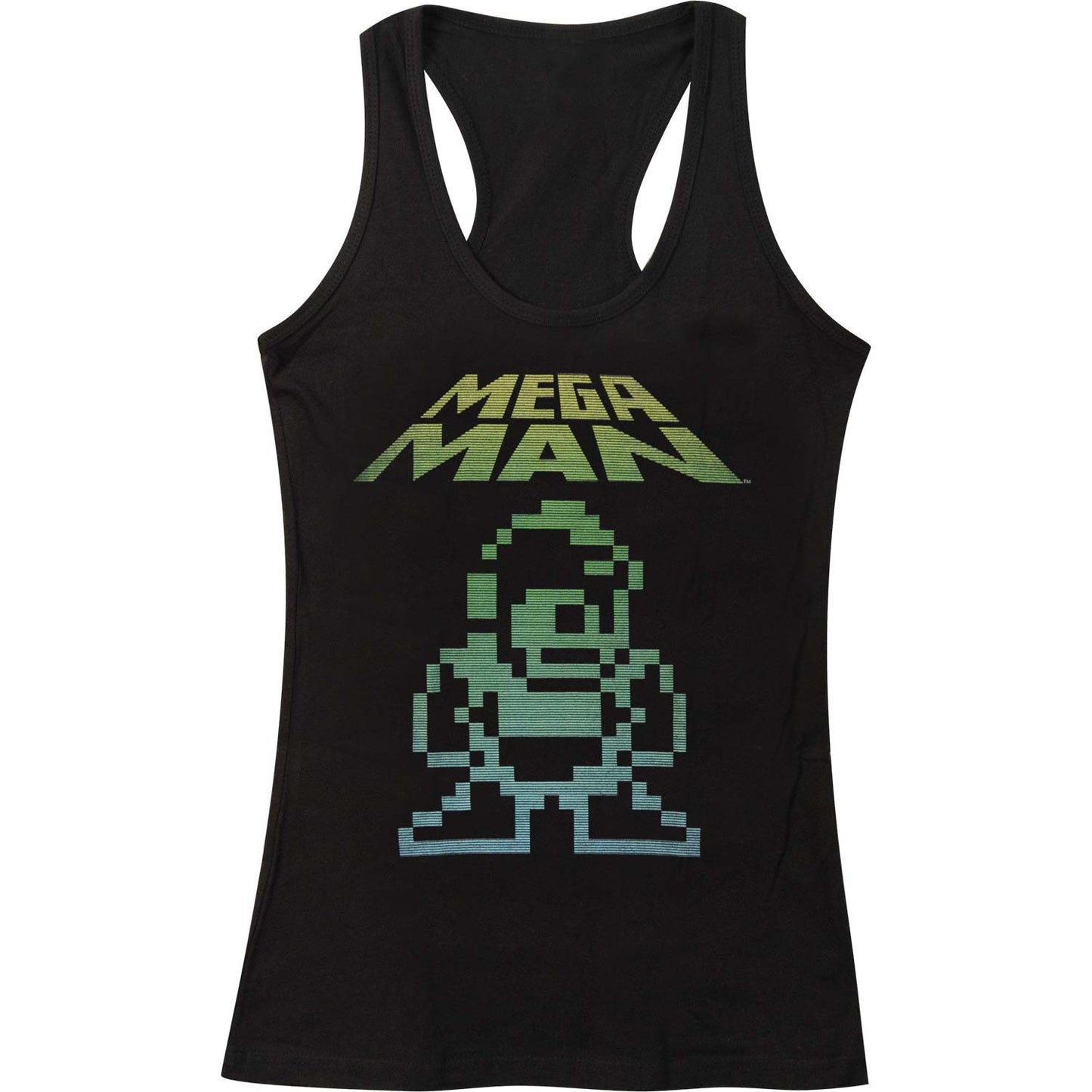 Mega Man Mega Pixel Womens Tank Front