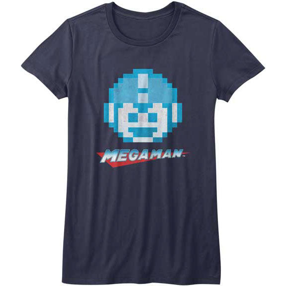 Mega Man Mega Face Junior Top Front