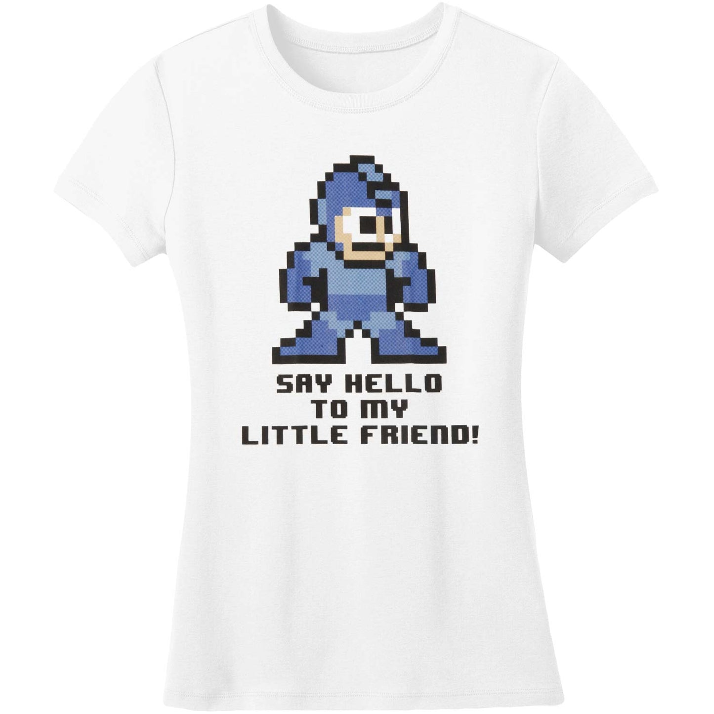 Mega Man Say Hello Junior Top Front