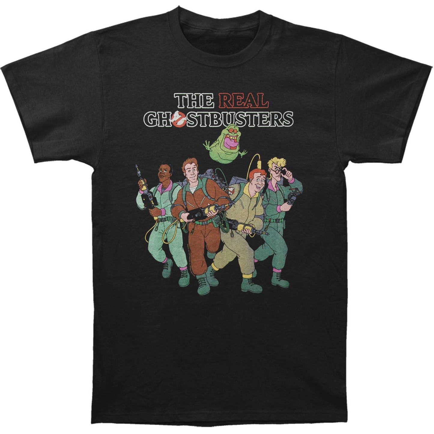 Ghostbusters The Whole Crew T-shirt Front
