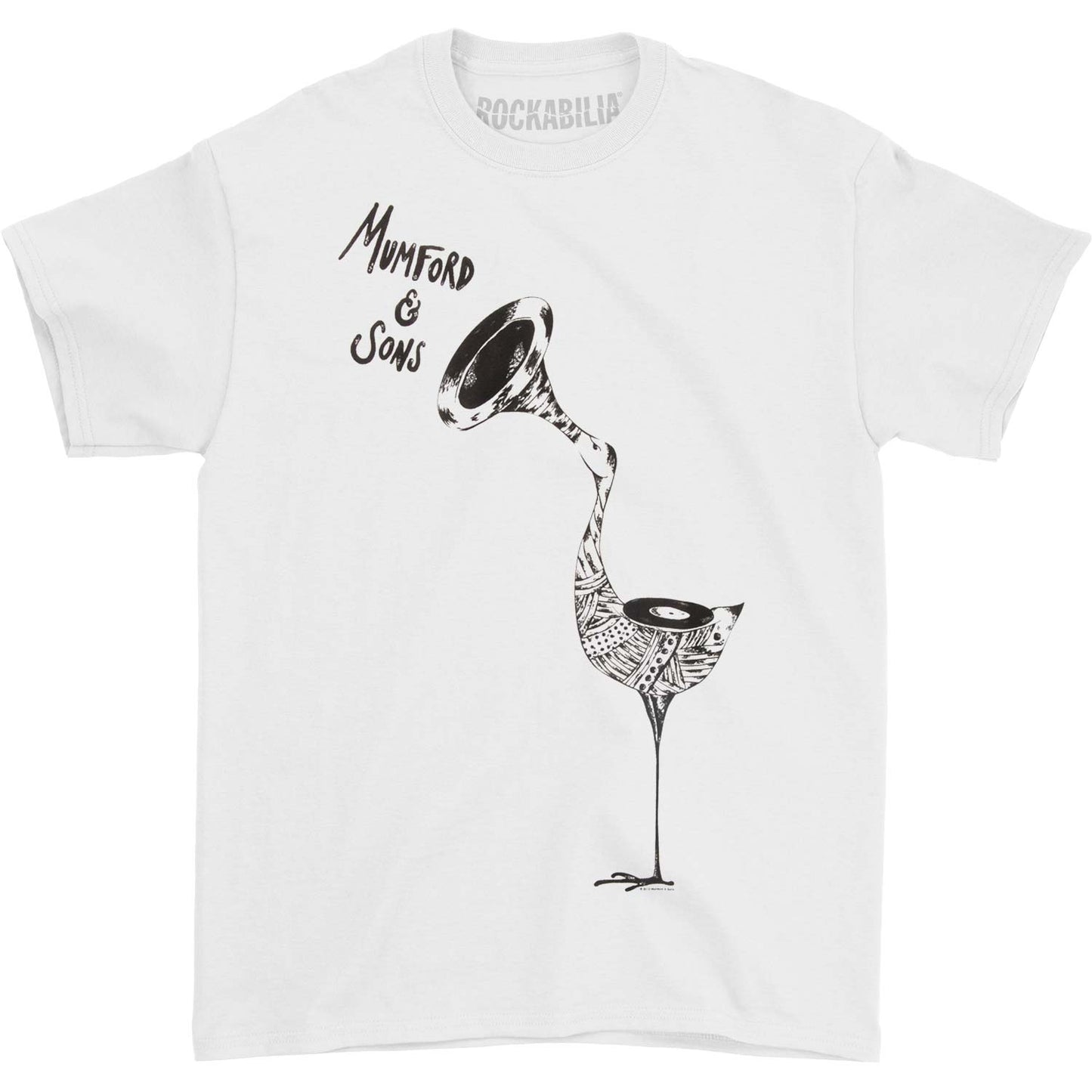 Mumford & Sons Record Bird T-shirt Front
