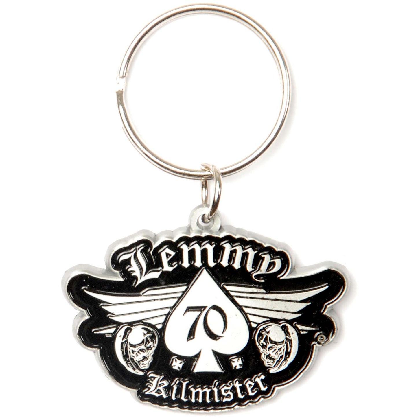 Motorhead Lemmy 70 Metal Key Chain