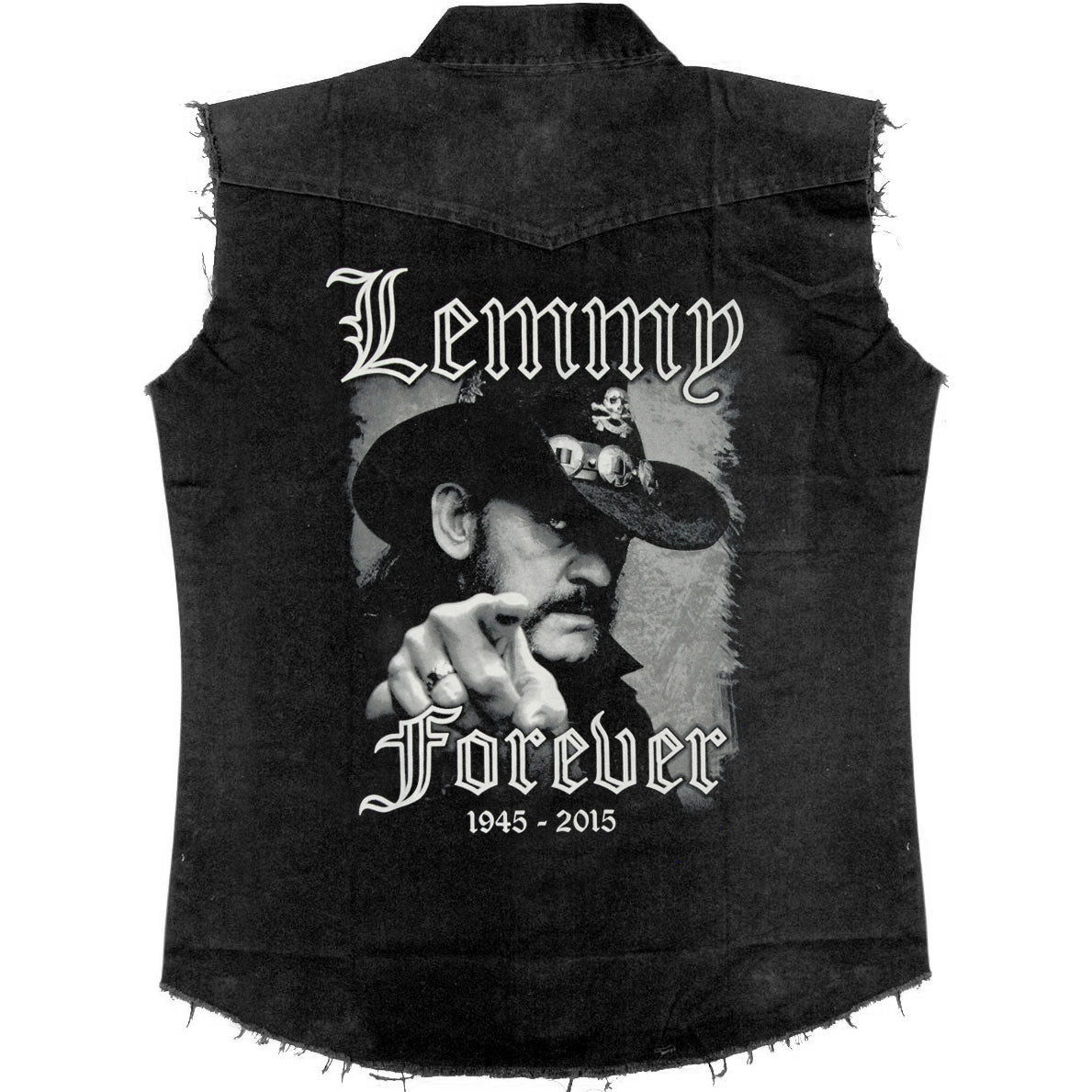 Motorhead Lemmy Forever Work Shirt Back