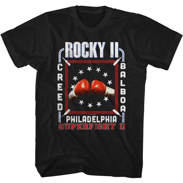 Rocky II Superfight II T-shirt Front
