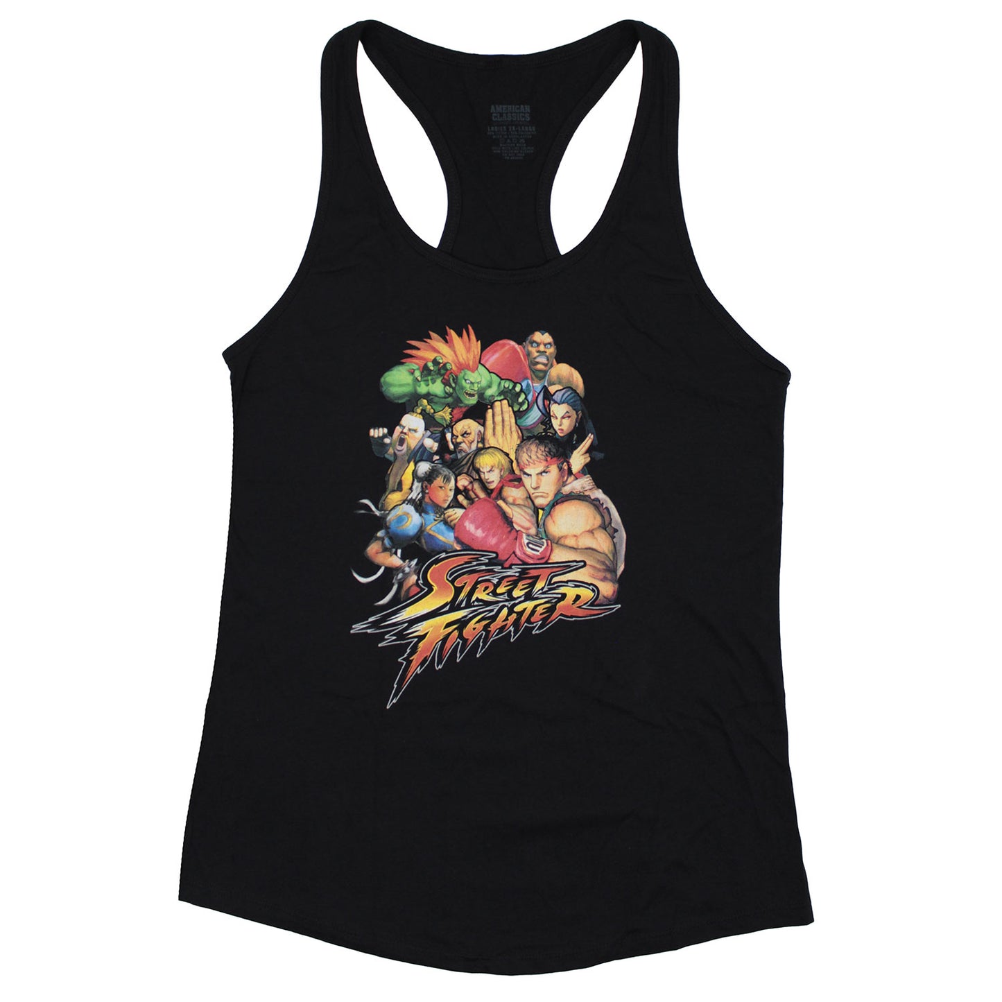 Street Fighter STFTR Womens Tank Front