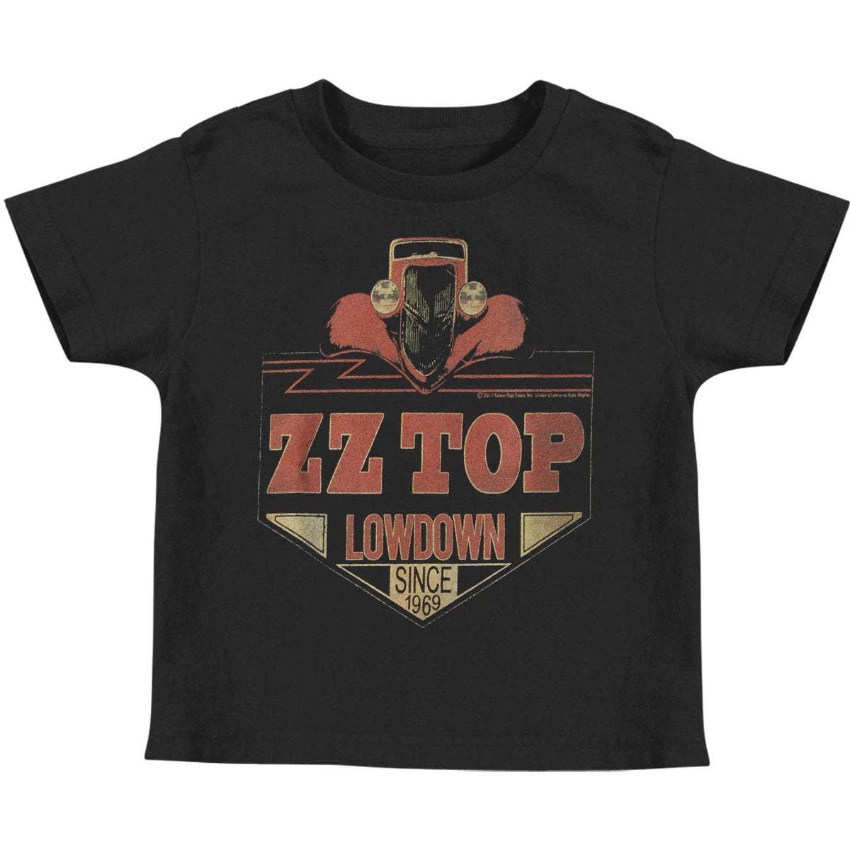 ZZ Top Lowdown Childrens T-shirt Front