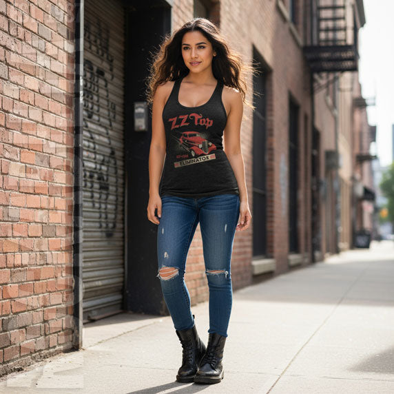 ZZ Top Est 1969 Womens Tank Alt 2