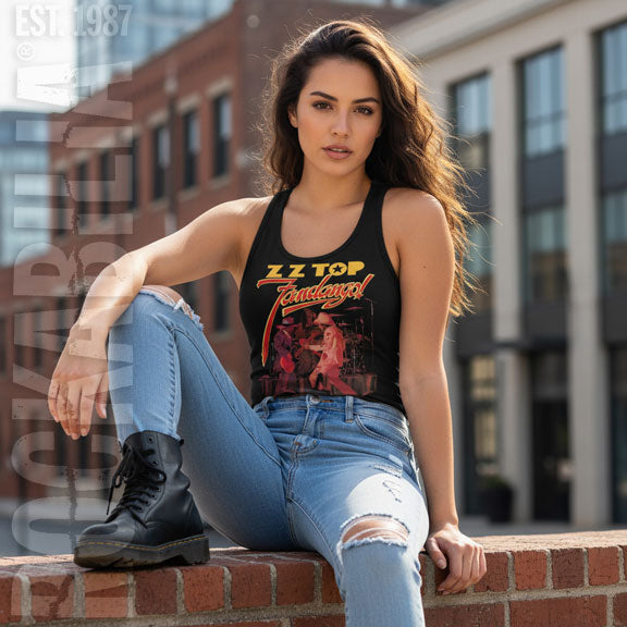 ZZ Top Fandango Womens Tank Alt 2