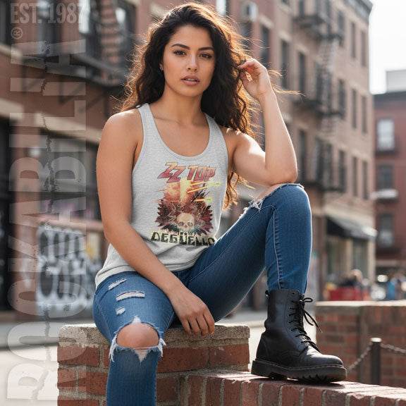 ZZ Top Deguello Womens Tank Alt 2