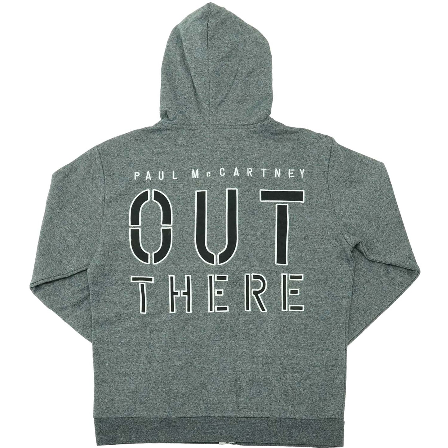 Paul Mccartney Out There Zippered Hooded Sweatshirt Back