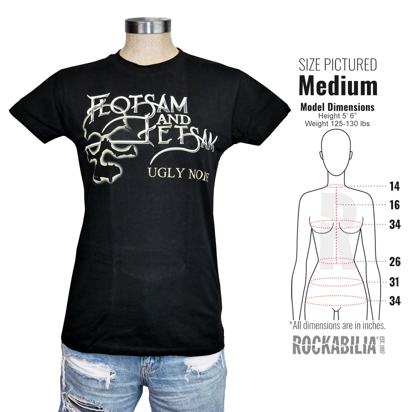 Flotsam And Jetsam Ugly Noise Junior Top Alt 3