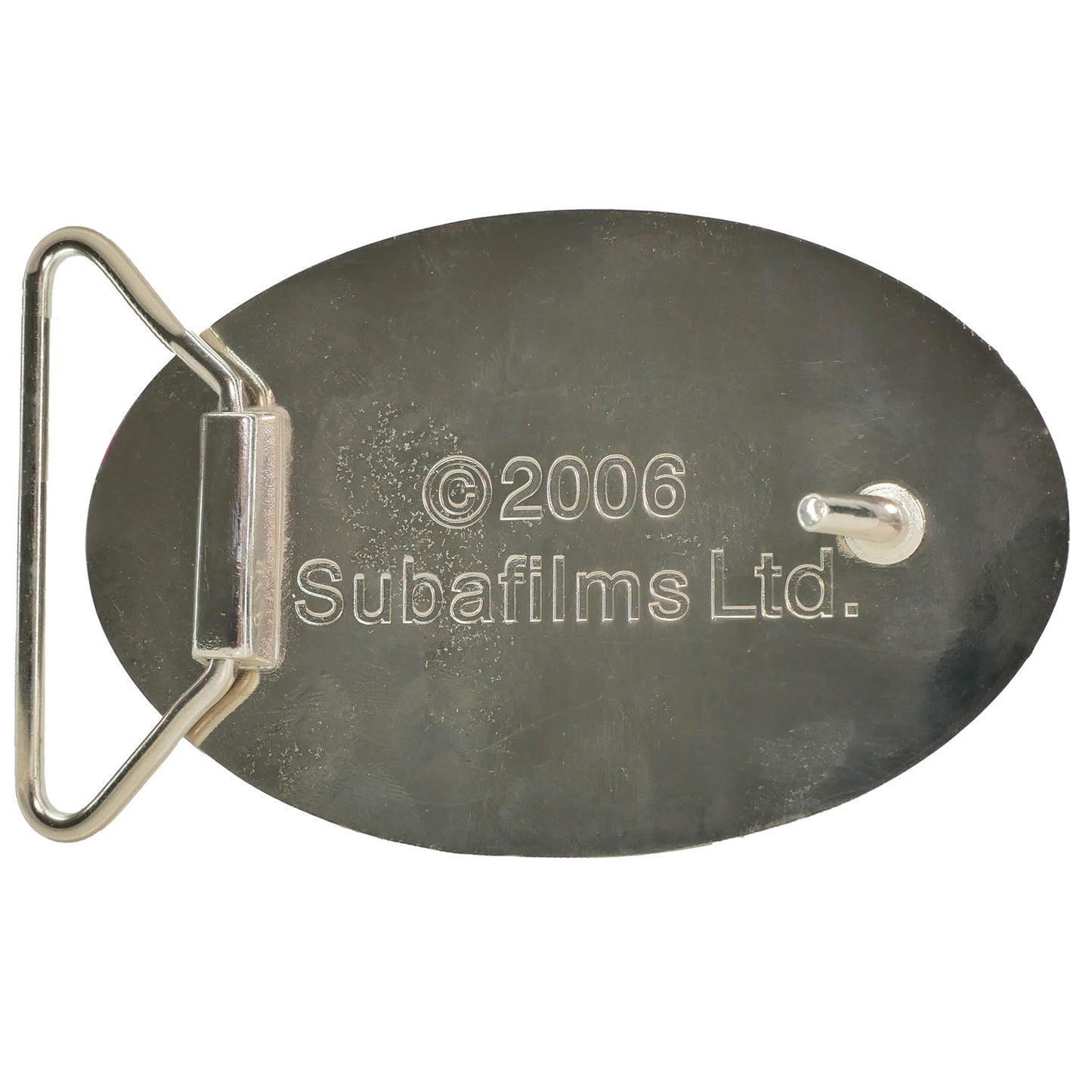 Beatles Yellow Submarine Portholes Belt Buckle Back
