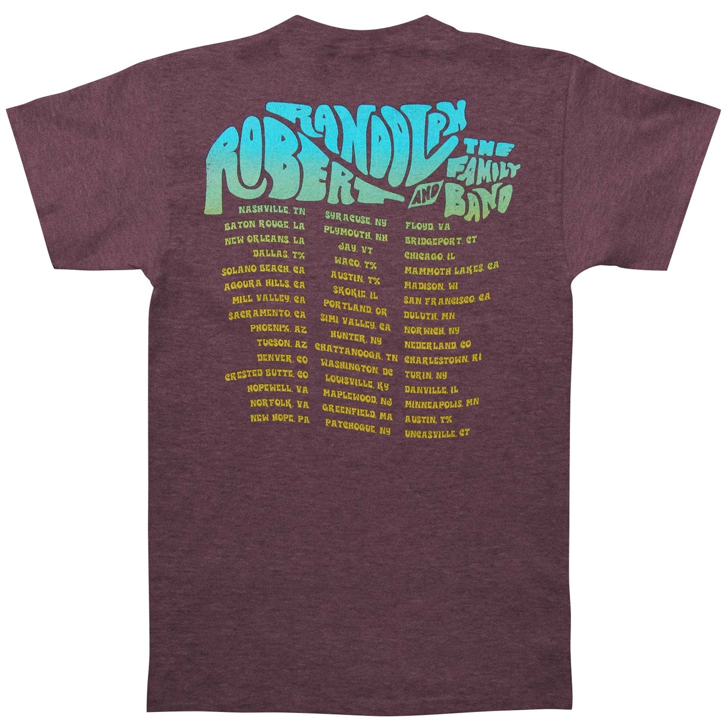 Robert Randolph & The Family Band Tour T-shirt