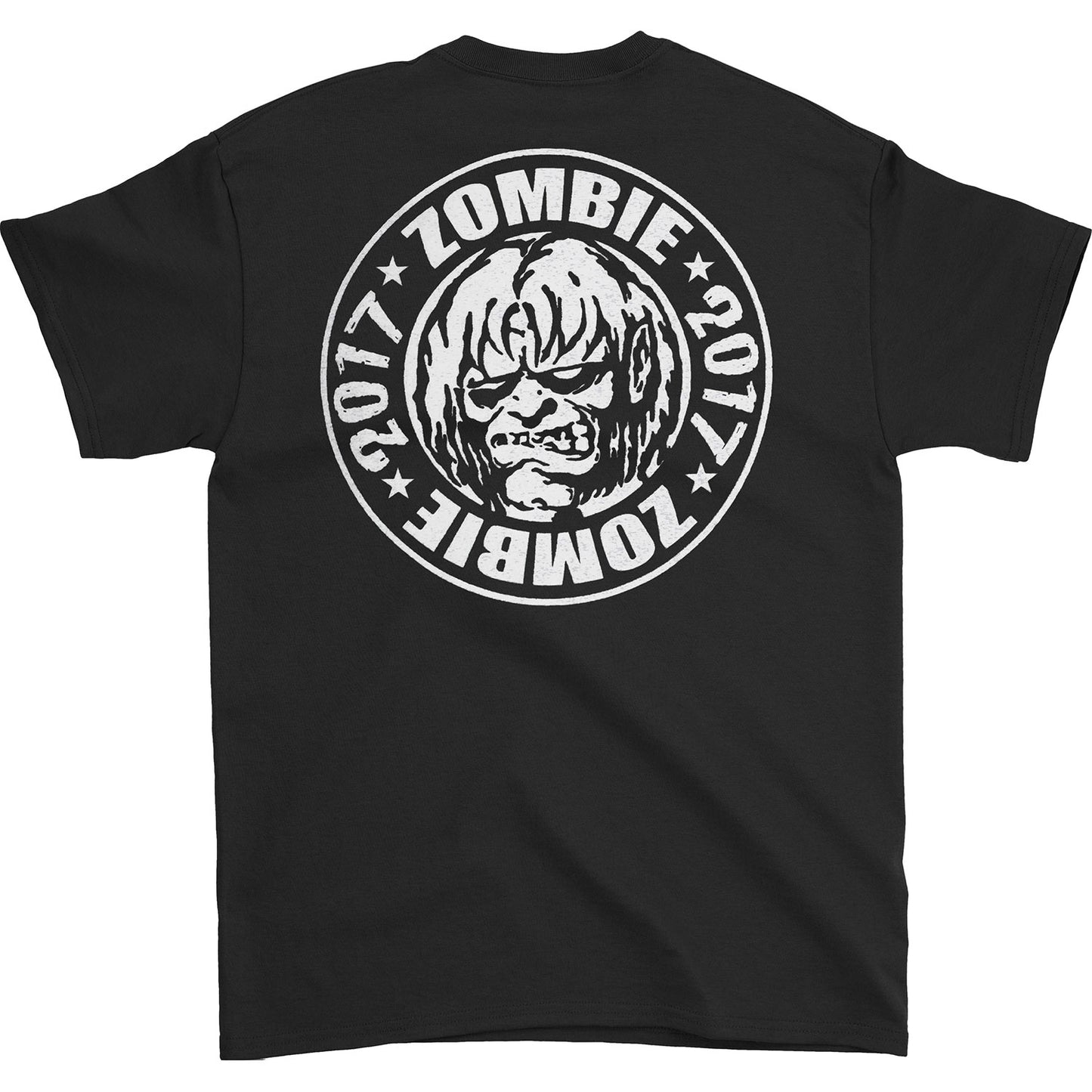 Rob Zombie Mini Rob And Robot 2017 T-shirt Back
