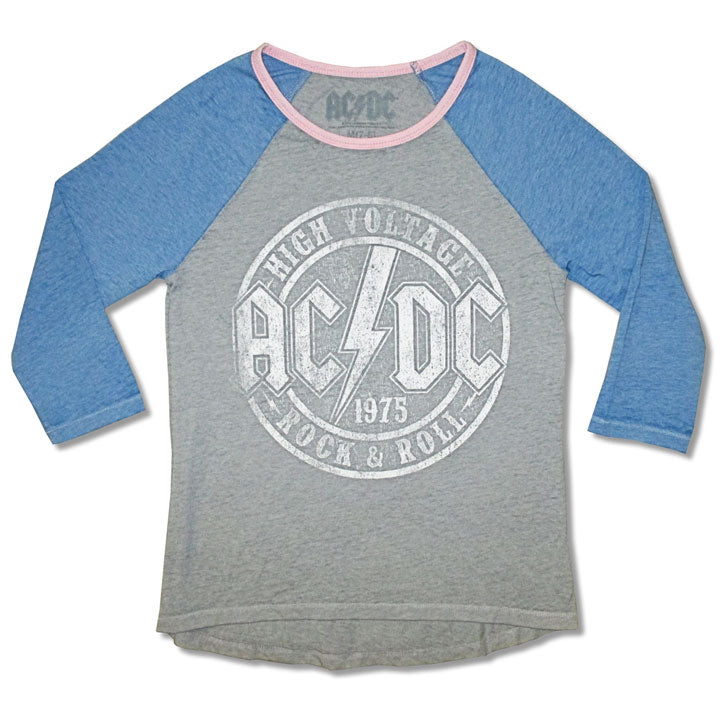 AC/DC High Voltage Baseball Jersey Front