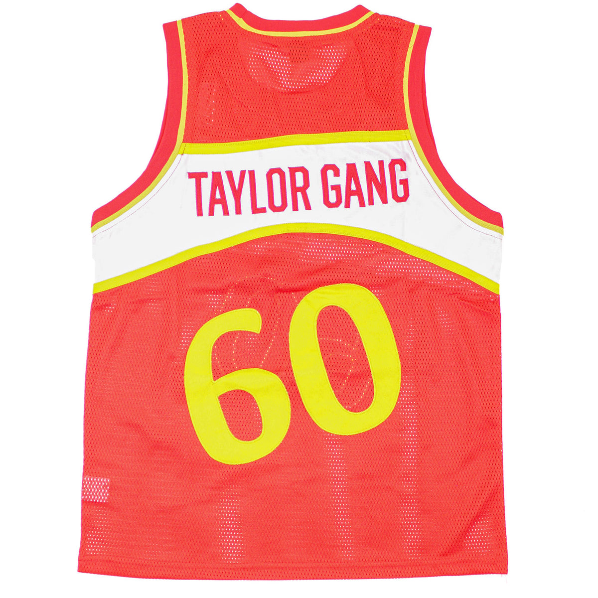Wiz Khalifa Taylor Gang 60 Basketball Jersey Back